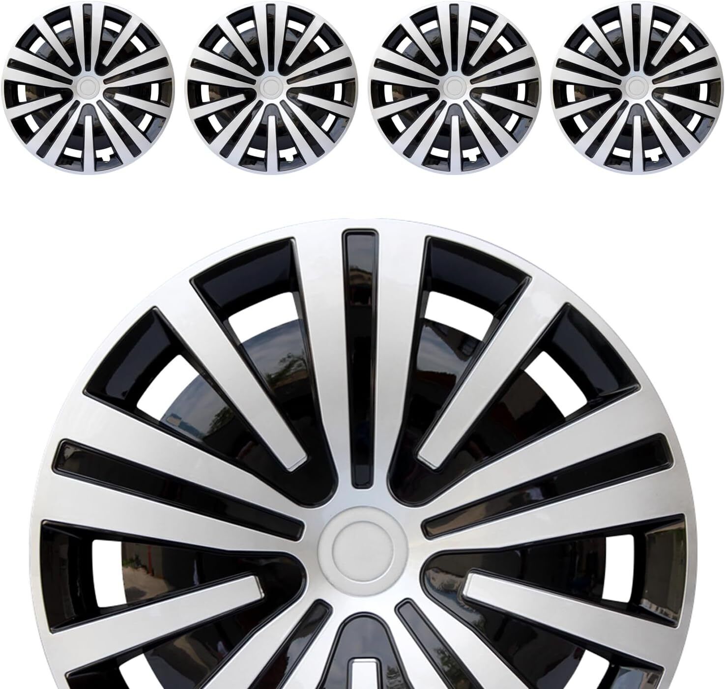 4PC Wheel Hub Covers for R14 Rim, 14