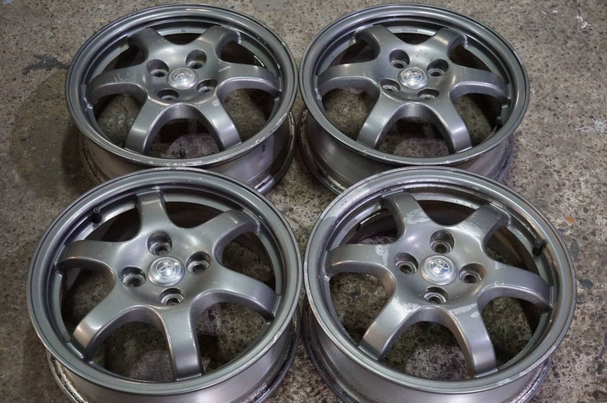 JDM Forged 10 Prius genuine 6 spokes 15in 5J +45 PCD100 Diverted to Da No Tires