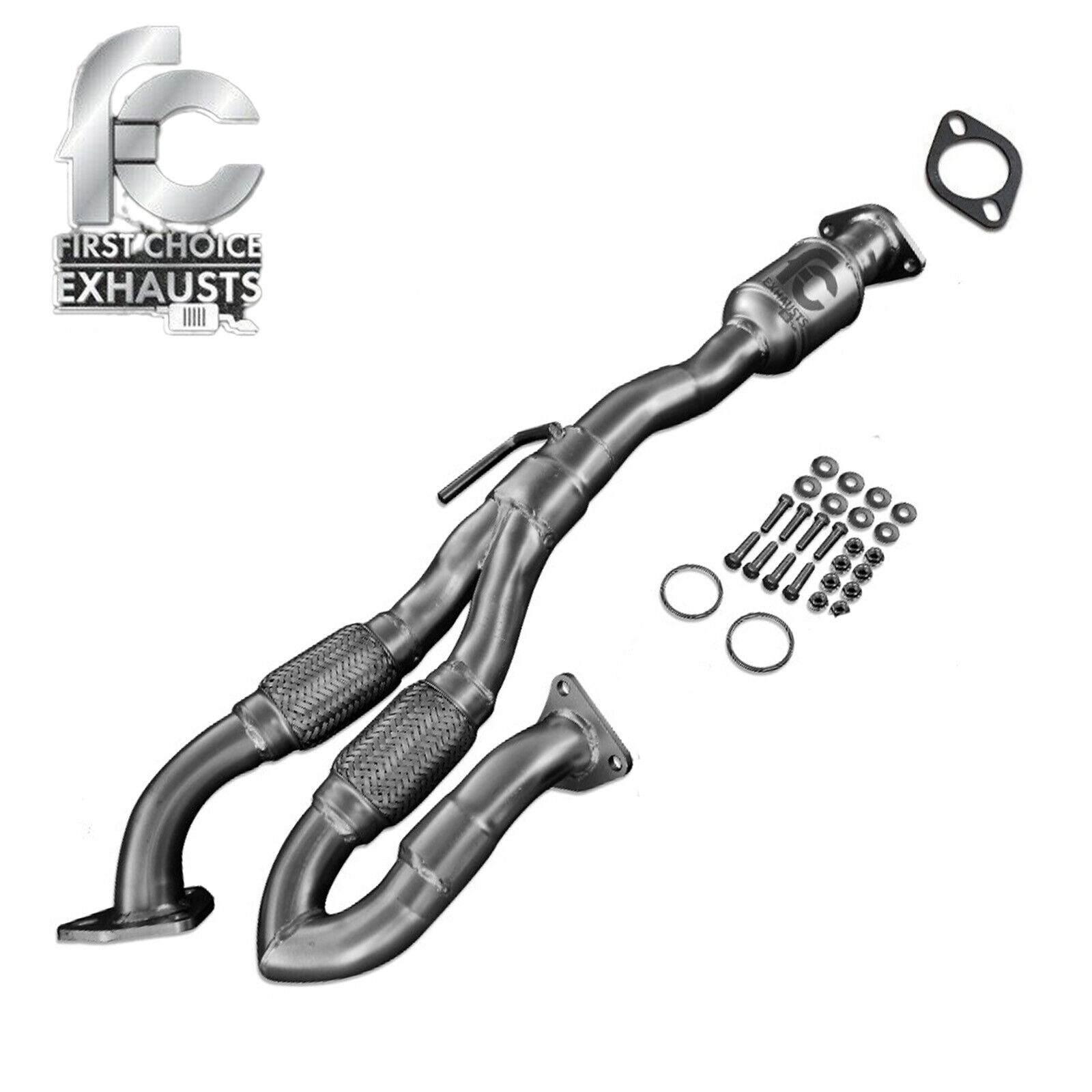 For 2015-2019 Nissan Maxima 3.5L Catalytic Converter with Flex Y-Pipe Rear
