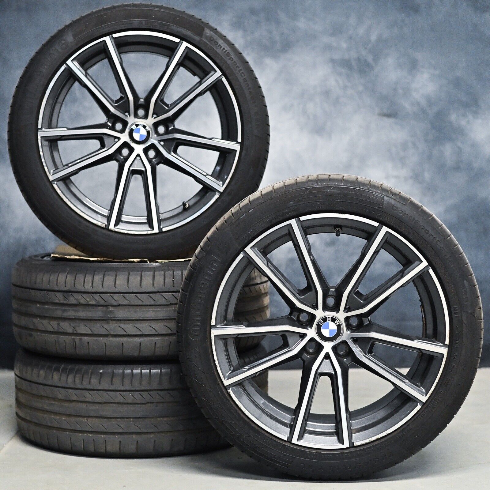 BMW 3 Series G20 G21 18” Genuine Alloy Wheels & Tyres X4 - 6883522 Style 780M