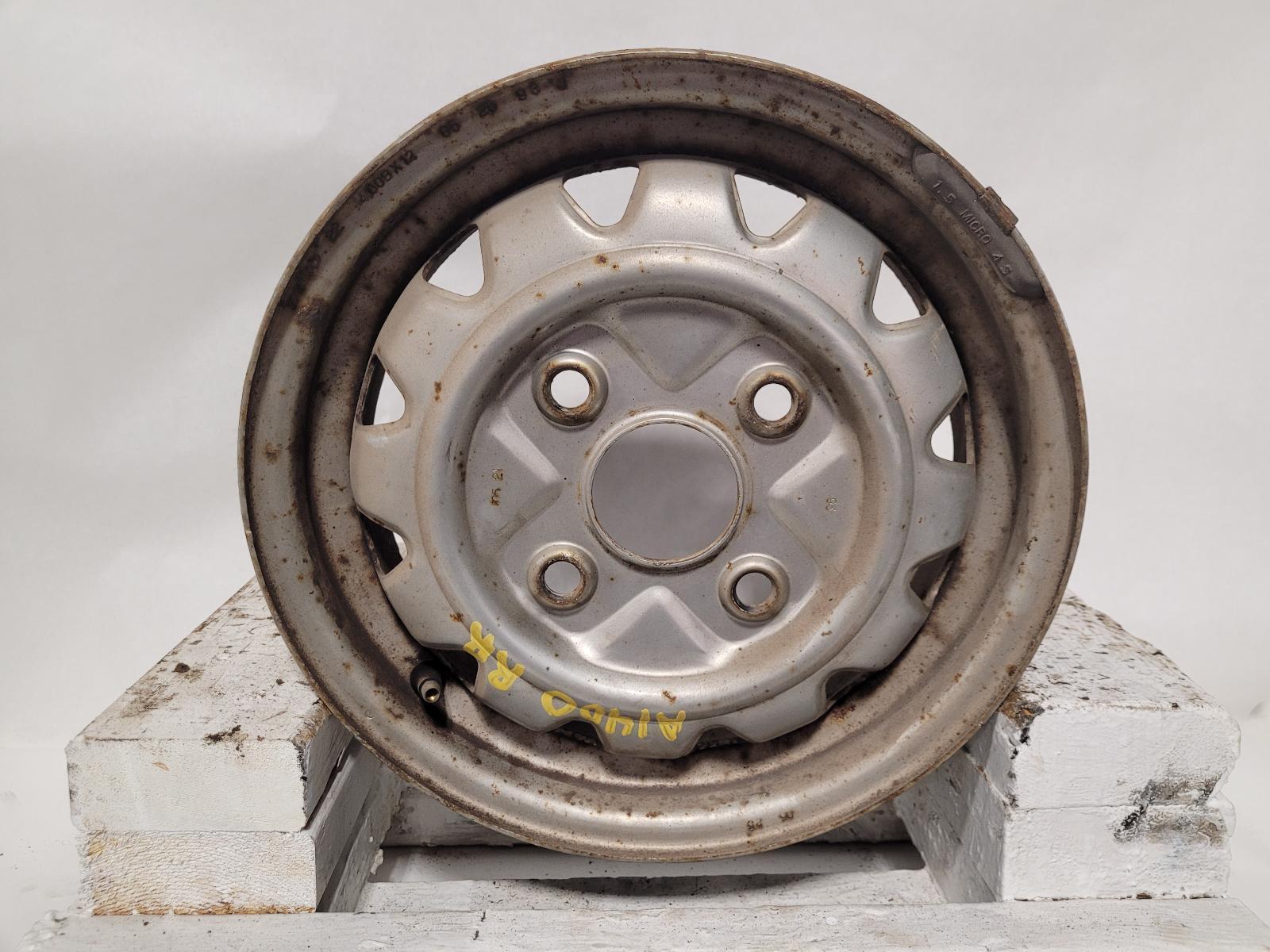 Used Wheel fits: 1993 Ford Festiva 12x4 Grade B