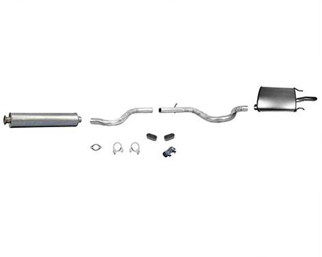 Fits 2003-2005 Chevrolet Impala 3.4L 3.8L Muffler Exhaust Pipe System