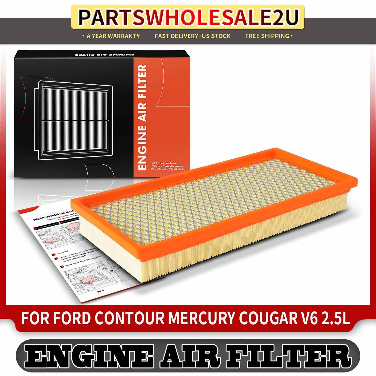 New Engine Air Filter for Ford Contour 1995-2000 Mercury Mystique 1995-2000 2.5L