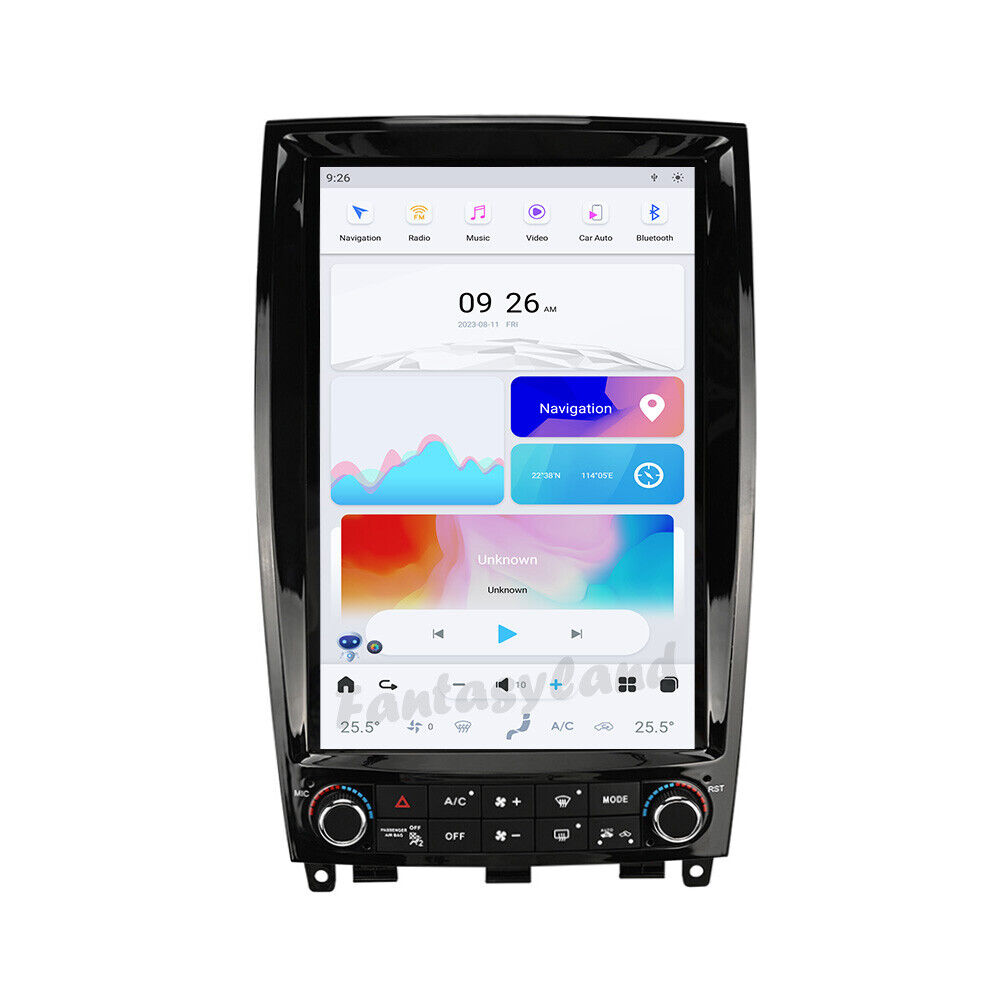 For Infiniti QX50 2015-2017 EX35 EX37 2008-2013 Android Car Radio GPS Navigation