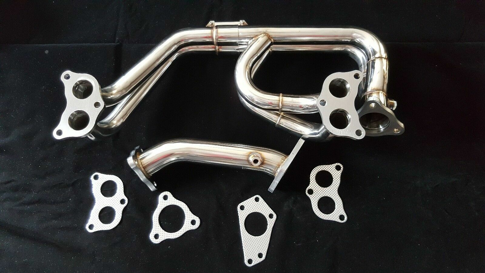 999RACING /KS exhaust RACING MANIFOLD/HEADER FOR FORESTER GT EJ20 TURBO
