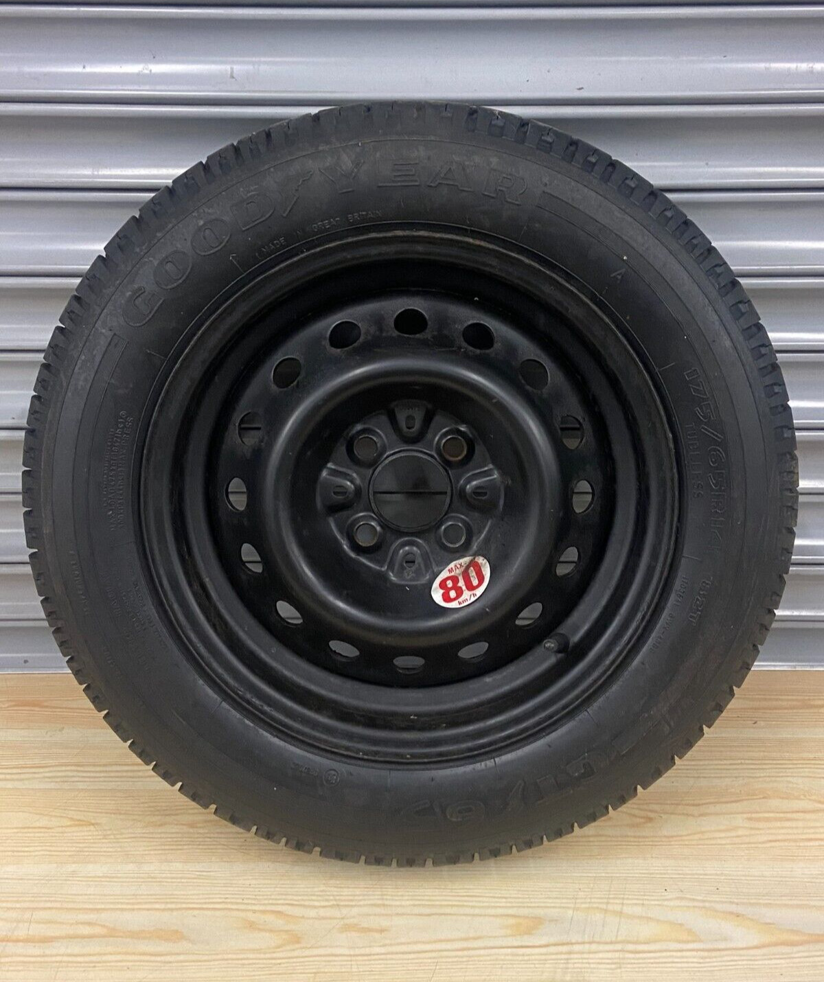 ROVER MGF MG TF 135 160 1.8 SPARE STEEL WHEEL & TYRE 175/65/R14 SOLID ORDER-VVC