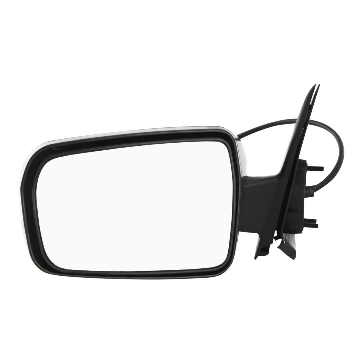 Power Mirror For 2004-2012 Mitsubishi Galant Driver Side Textured Black