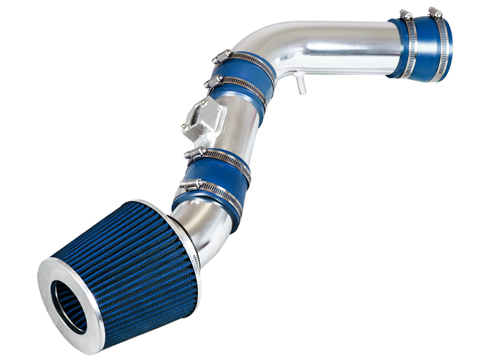 BLUE Cold air intake kit +Filter For 2007-2012 Colorado/Canyon/H3/H3T 3.7L I5