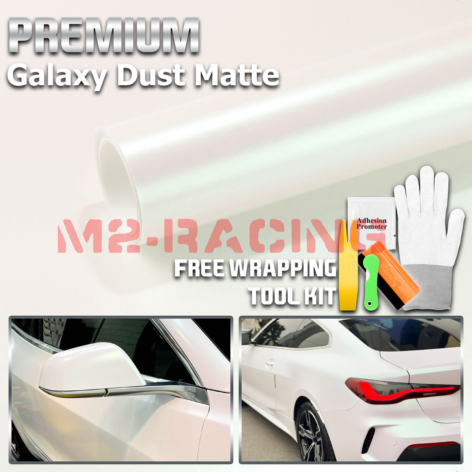 Galaxy Dust Matte Metallic Car Auto Sticker Decal Vinyl Wrap Sheet Film DIY