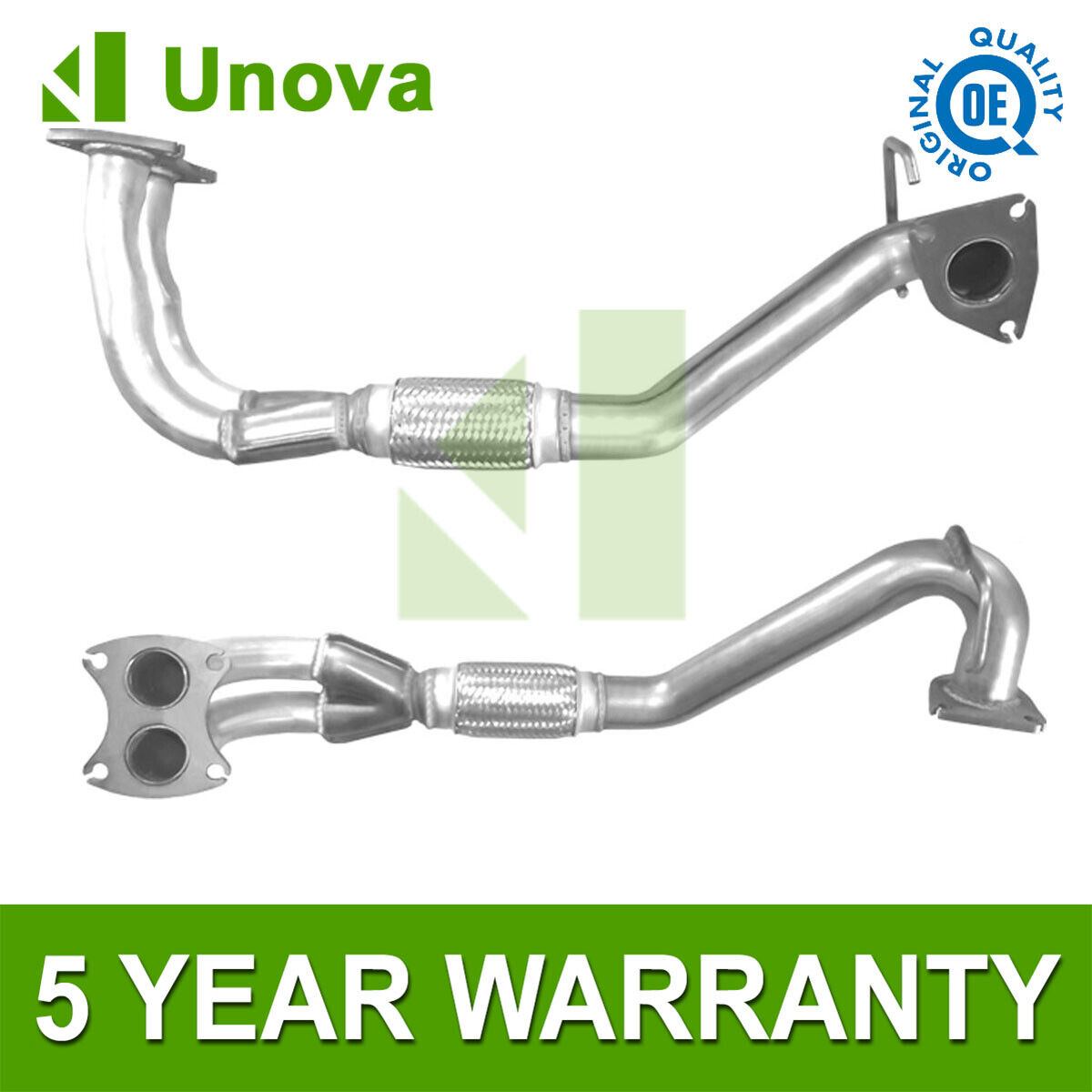 Exhaust Pipe Euro 2 Front Unova Fits Lotus Elise 1995-2000 1.8 + Other Models