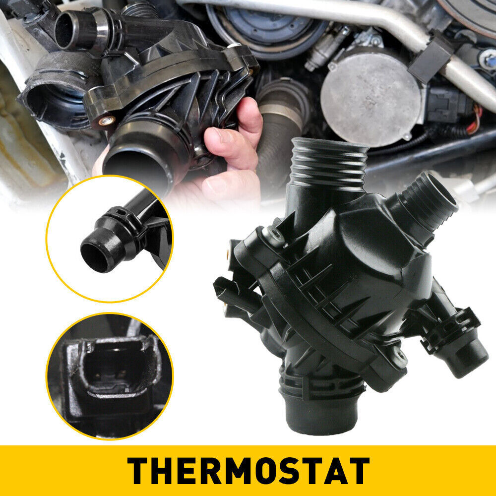 Coolant Thermostat For BMW 128i 135i 328i 330i 335i 335xi 525i 528i 535i 530i Z4