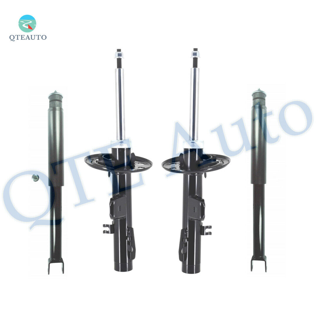 Set of 4 Front Suspension Strut-Rear Shock For 2009 Lincoln MKS with 18 in Wheel