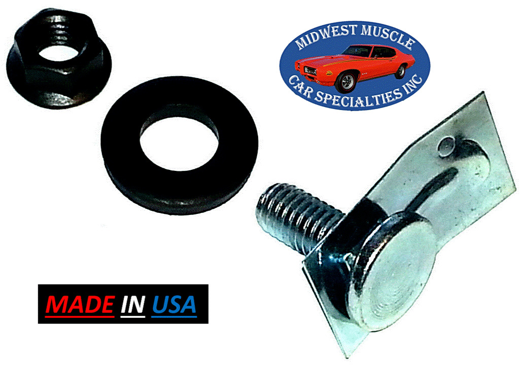 GTO Lemans Tempest Hood To Hinge Mounting Bolt Clip Stud Washer & Nut 1pc OA