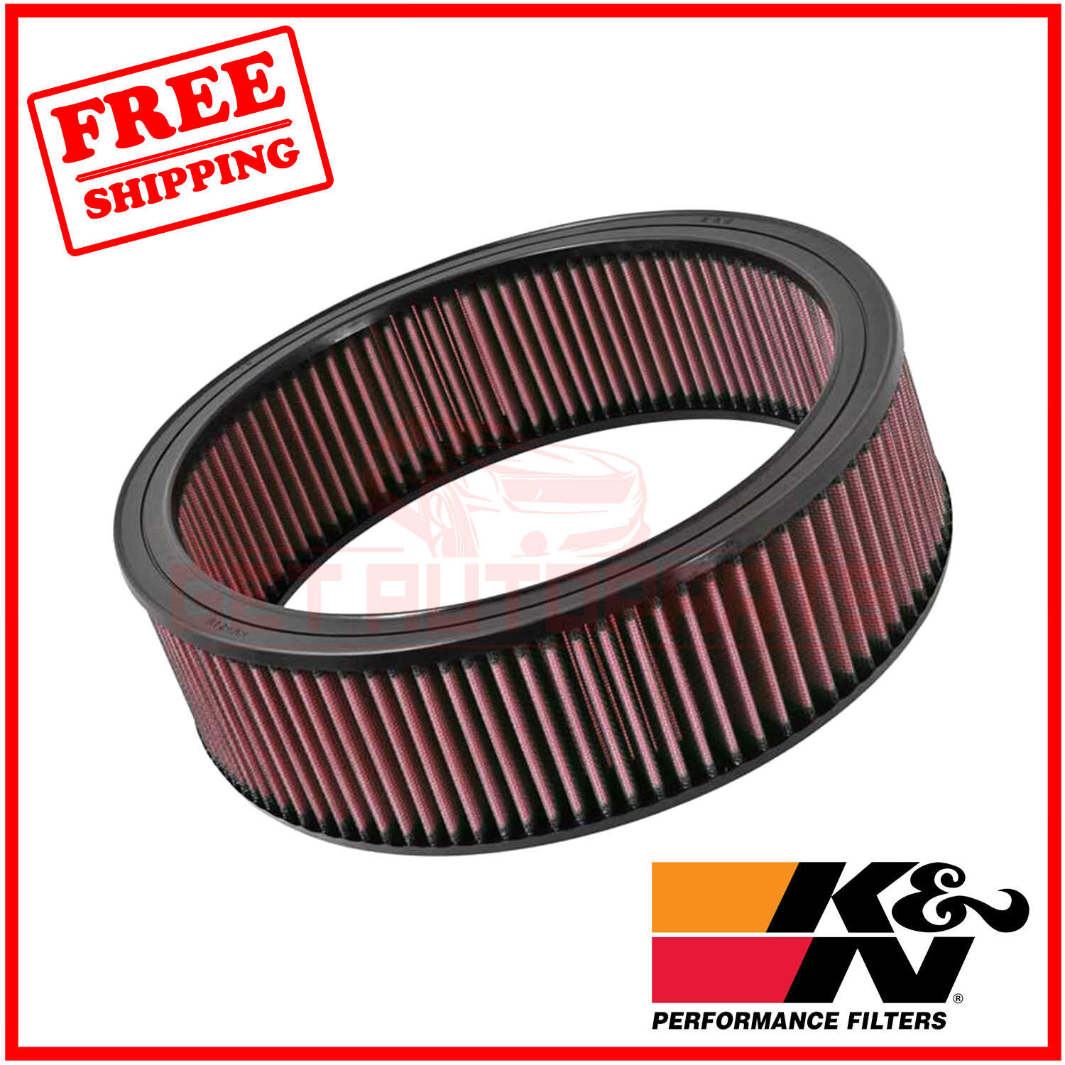 K&N Replacement Air Filter for Chevrolet Biscayne 1968-1972