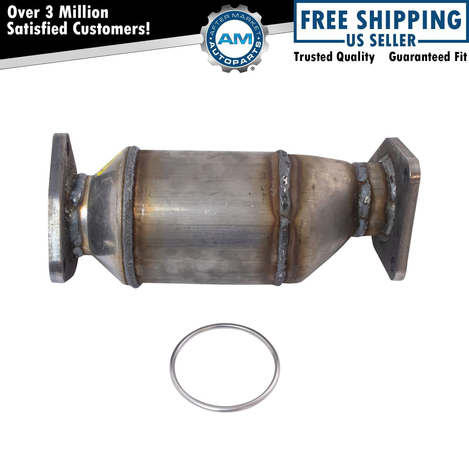 Rear Engine Exhaust Catalytic Converter Assembly for Acura Honda 2.4L New
