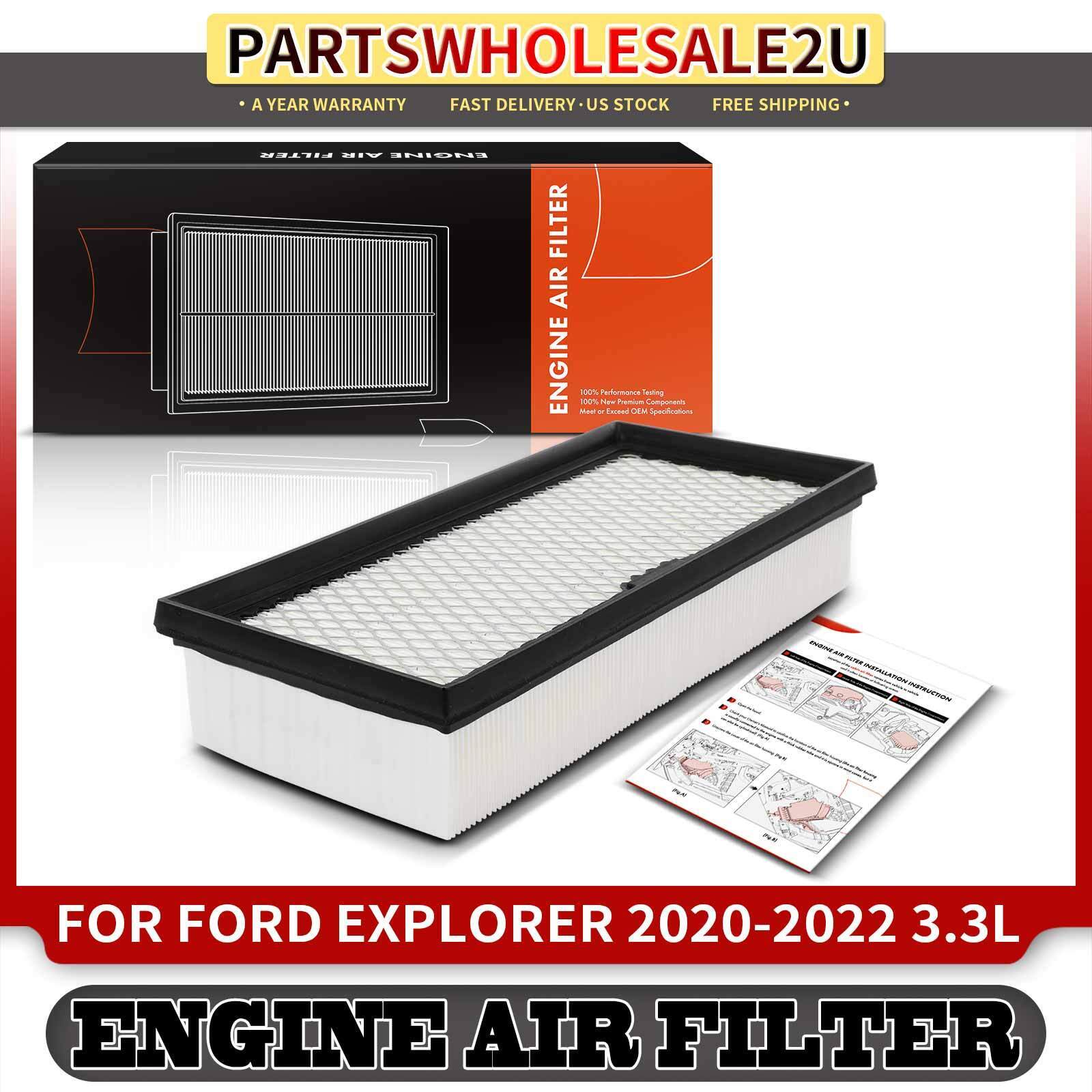 Front Engine Air Filter for Ford Explorer Police Interceptor Utility 2020-2023