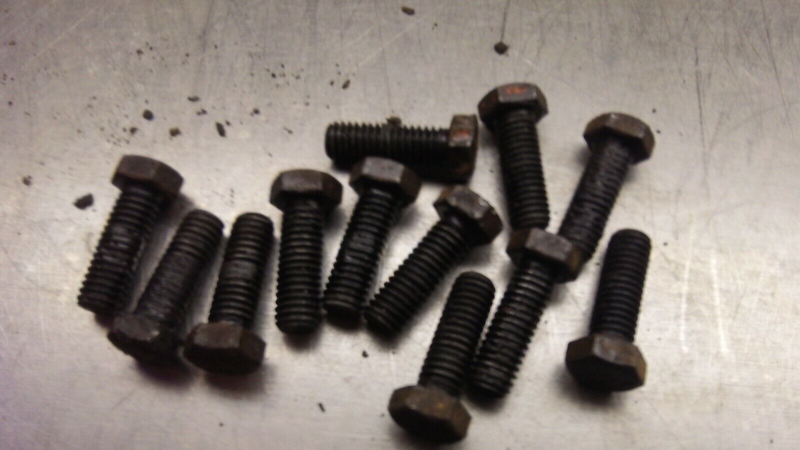 1957 Chevrolet Two Ten Intake Manifold Bolts Rusty Chevy T5-6