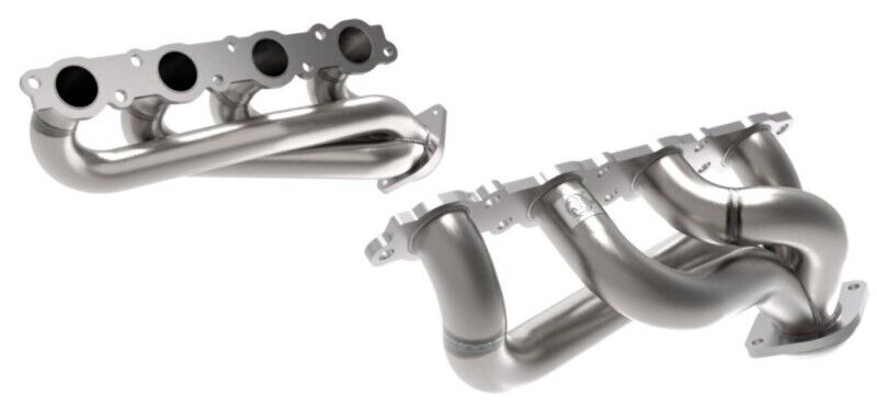 For aFe Twisted Steel 1-7/8in 304 SS Headers 20-21 Ford F-250/F-350 V8-7.3L