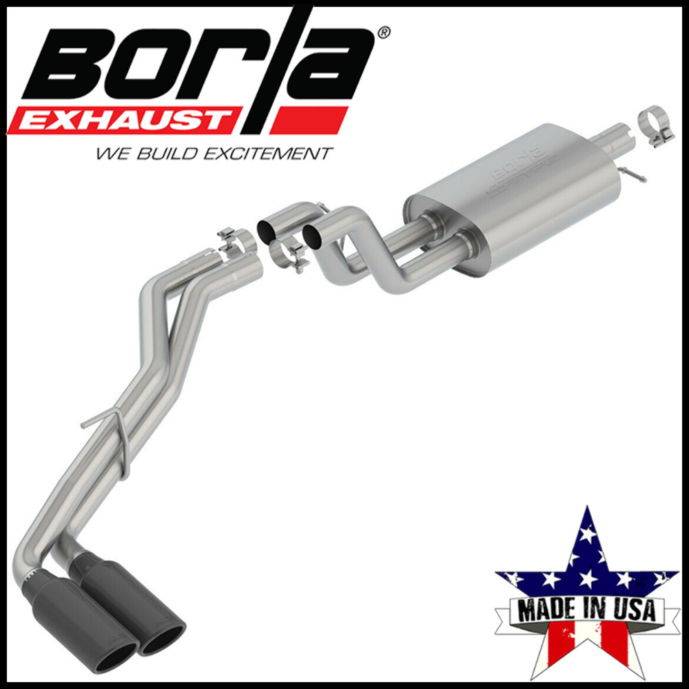 Borla S-Type Cat-Back Exhaust System Fits 2019-2024 Ford Ranger 2.3L