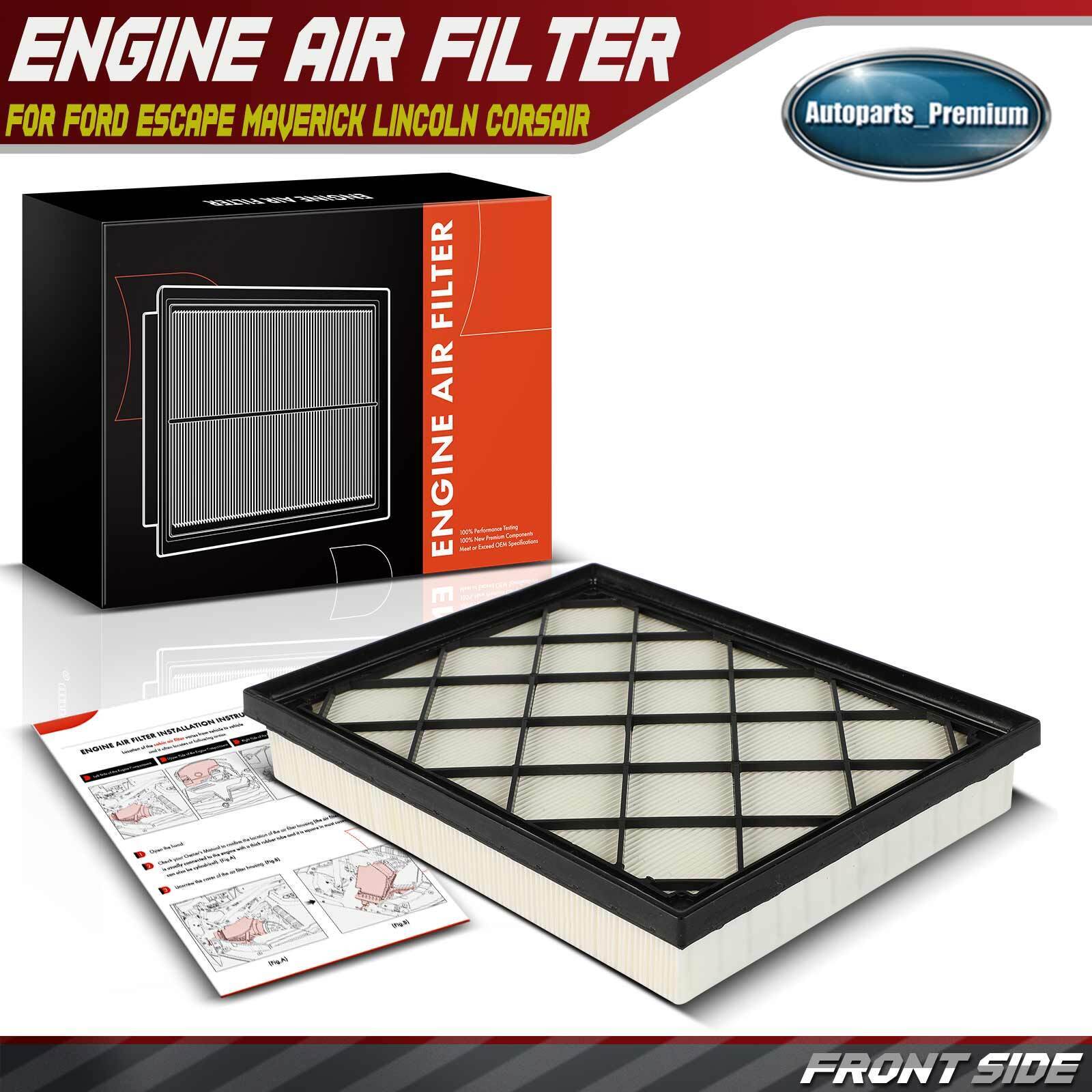 Engine Air Filter for Ford Escape Bronco Sport Maverick Lincoln Corsair Flexible