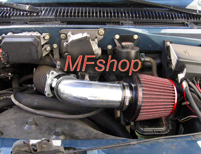 Black Red For 1996-2005 Chevy Astro Van GMC Safari 4.3L V6 Air Intake + Filter