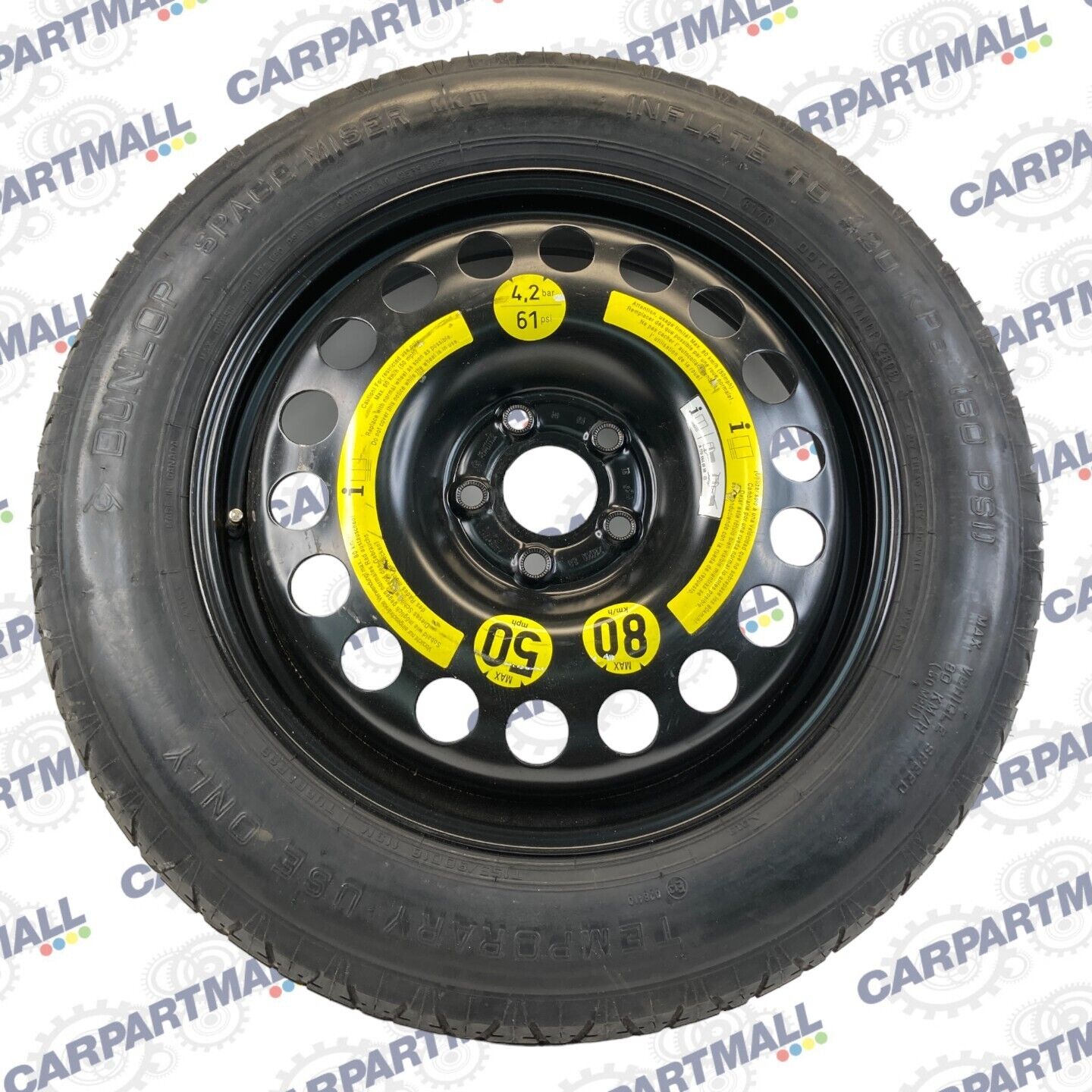 2008-2011 Mercedes-Benz ML350 Spare Tire Rim Wheel Compact Donut T155/90/D18 OEM