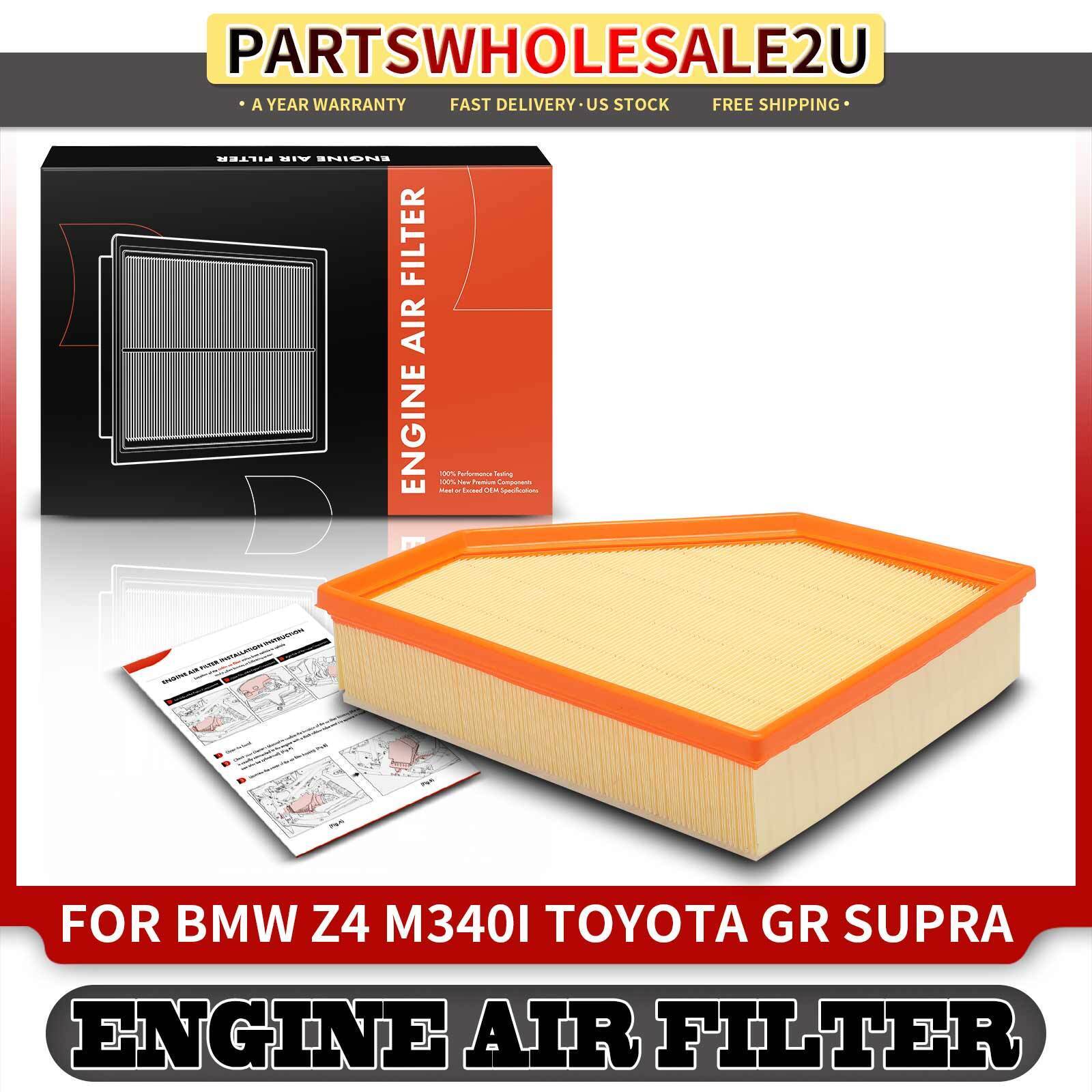 Engine Air Filter for BMW M340i 2020-2024 Z4 2019-2024 Toyota GR Supra 2020-2023