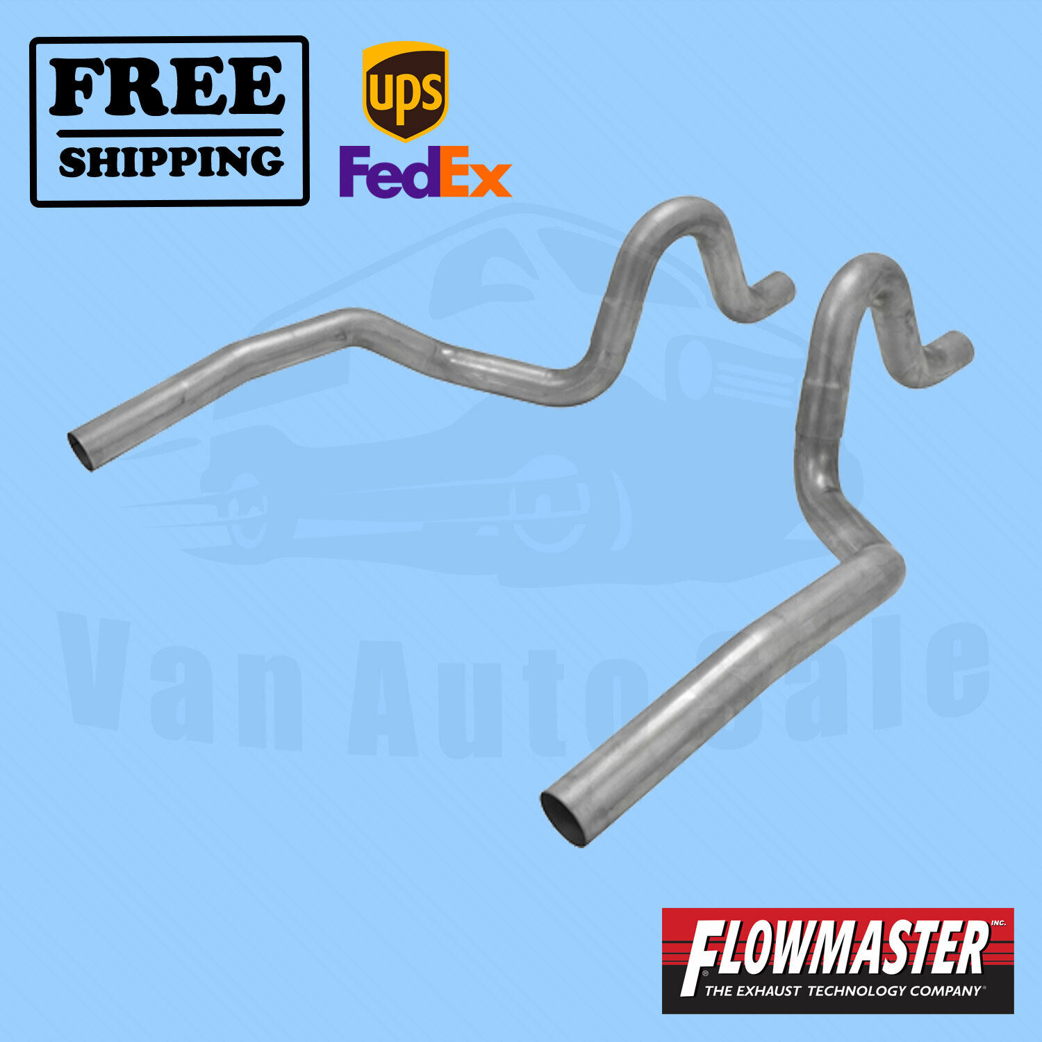 Exhaust Tail Pipe FlowMaster for Chevrolet Chevelle 1968-1972