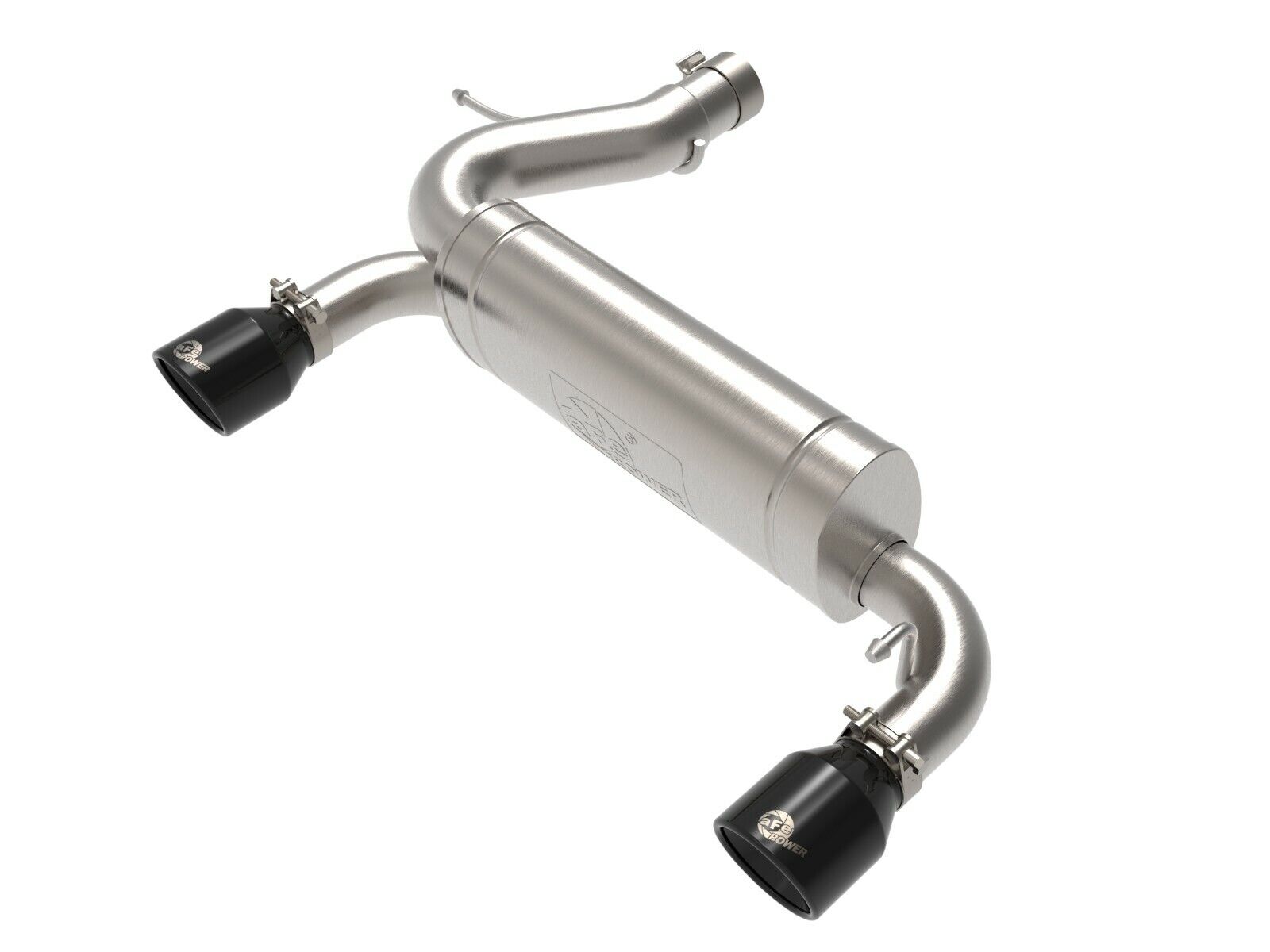 AFE Vulcan Series Stainless Axle-Back Exhaust W/ Black Tips For 21+ Ford Bronco