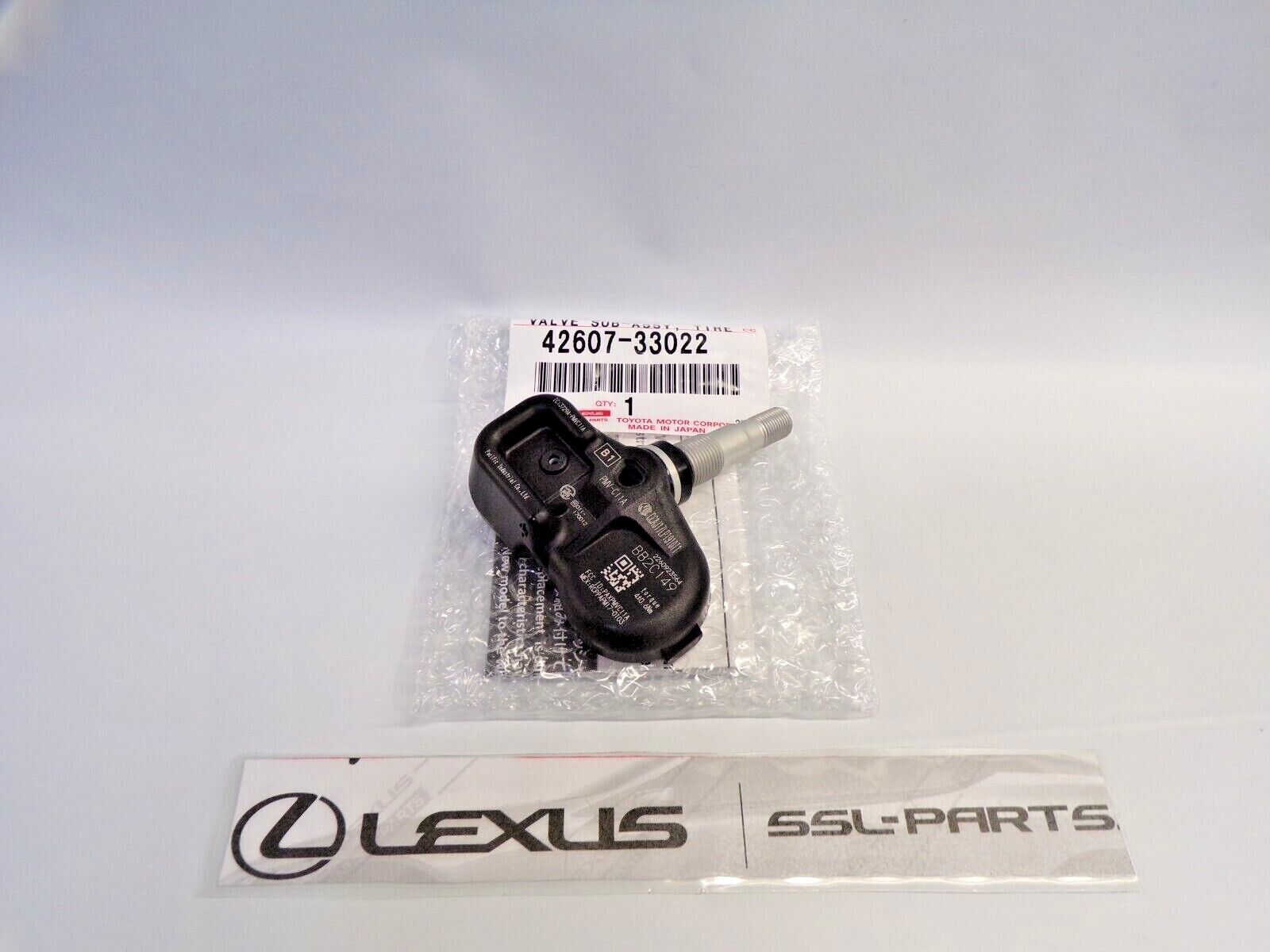 Lexus RX400H RX350 RX450H (2006-2015) OEM Genuine TIRE PRESSURE (TPMS) SENSOR 