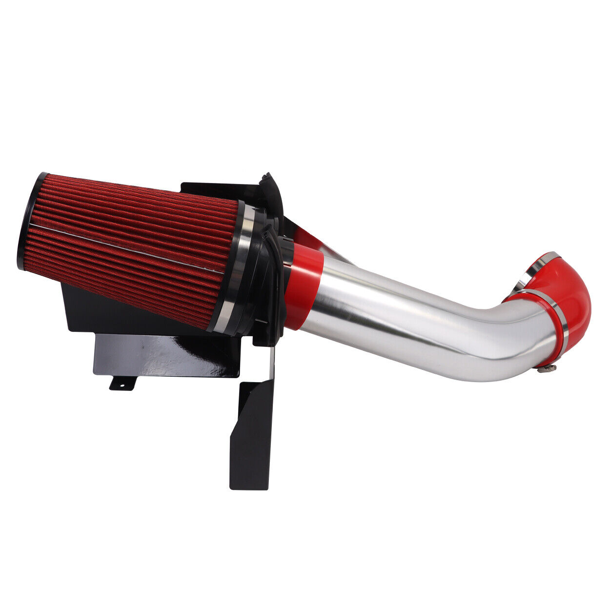 Cold Air Intake System+Heat Shield Fit For 99-06 GMC/Chevy V8 4.8L/5.3L/6.0L Red