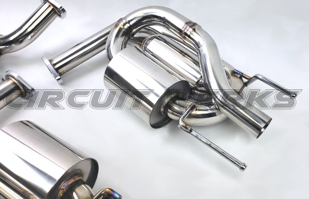 Circuit Werks Lexus ISF 2008-2014 Axle Back Mufflered Exhaust System IS-F