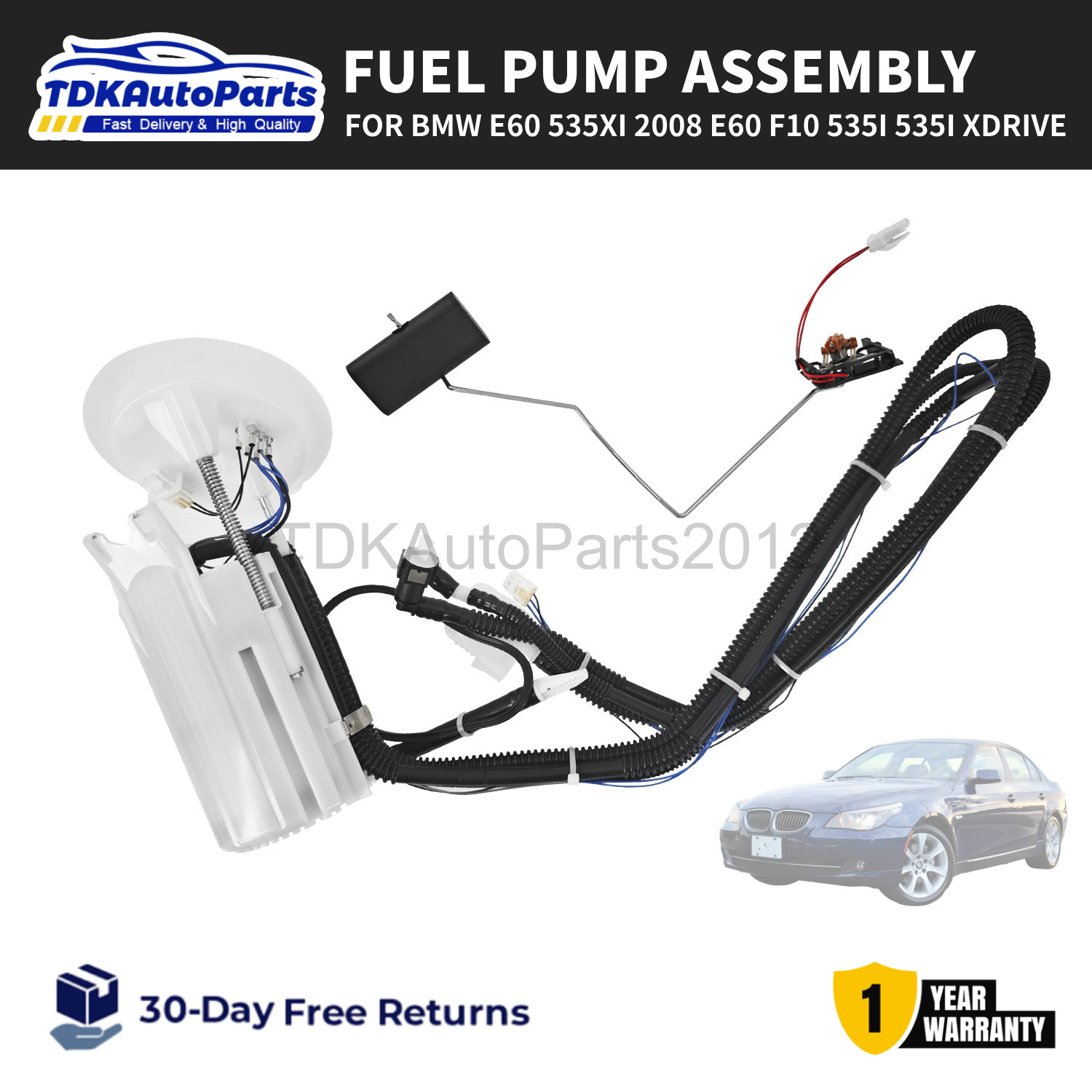 Fuel Pump Assembly 16117373521 for BMW E60 535xi 2008 E60 F10 535i 535i 3.0L