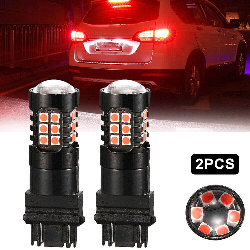 4PCS Red Strobe Brake Light Tail Light Stop Light LED Bulbs For Ford F-150 F150