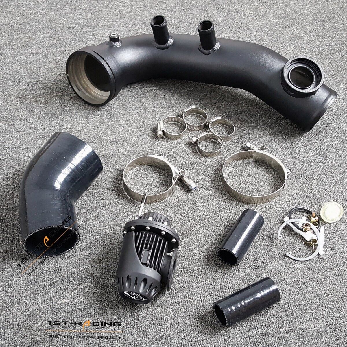 Aluminum Intake Charge pipe+SSQV BOV Kit For 07-10 BMW N54 135i 335i 335xi 3.0L
