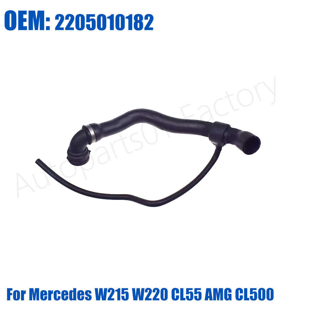 Upper Radiator Coolant Hose for Mercedes W215 W220 CL55 AMG CL500 S430 S55AMG