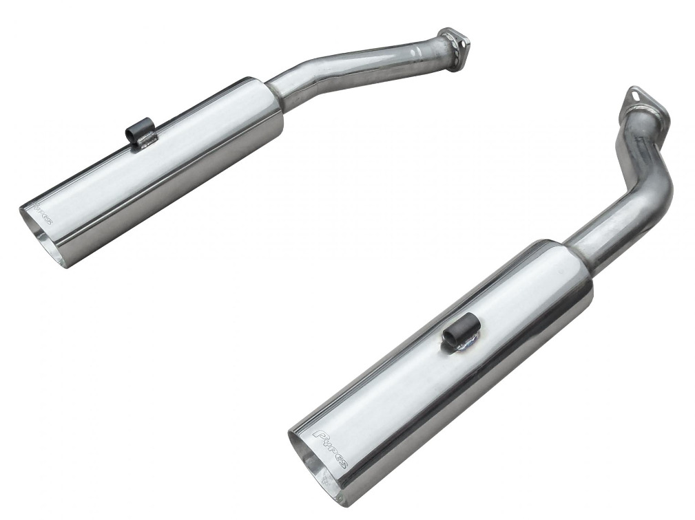 Pypes Stainless Pype Bomb Axle Back Exhaust System For 2005-2006 Pontiac GTO