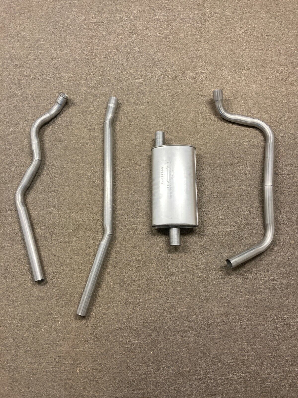 1962-1967 Chevy II Nova Inline 6 Cylinder NOS Style Stock Single Exhaust System