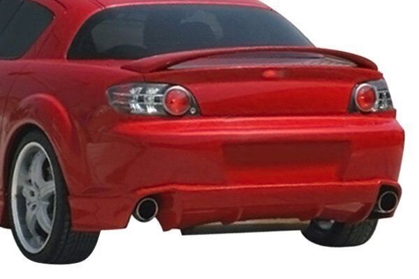 KBD Body Kits MS Style Polyurethane Rear Bumper Fits Mazda RX8 04-08
