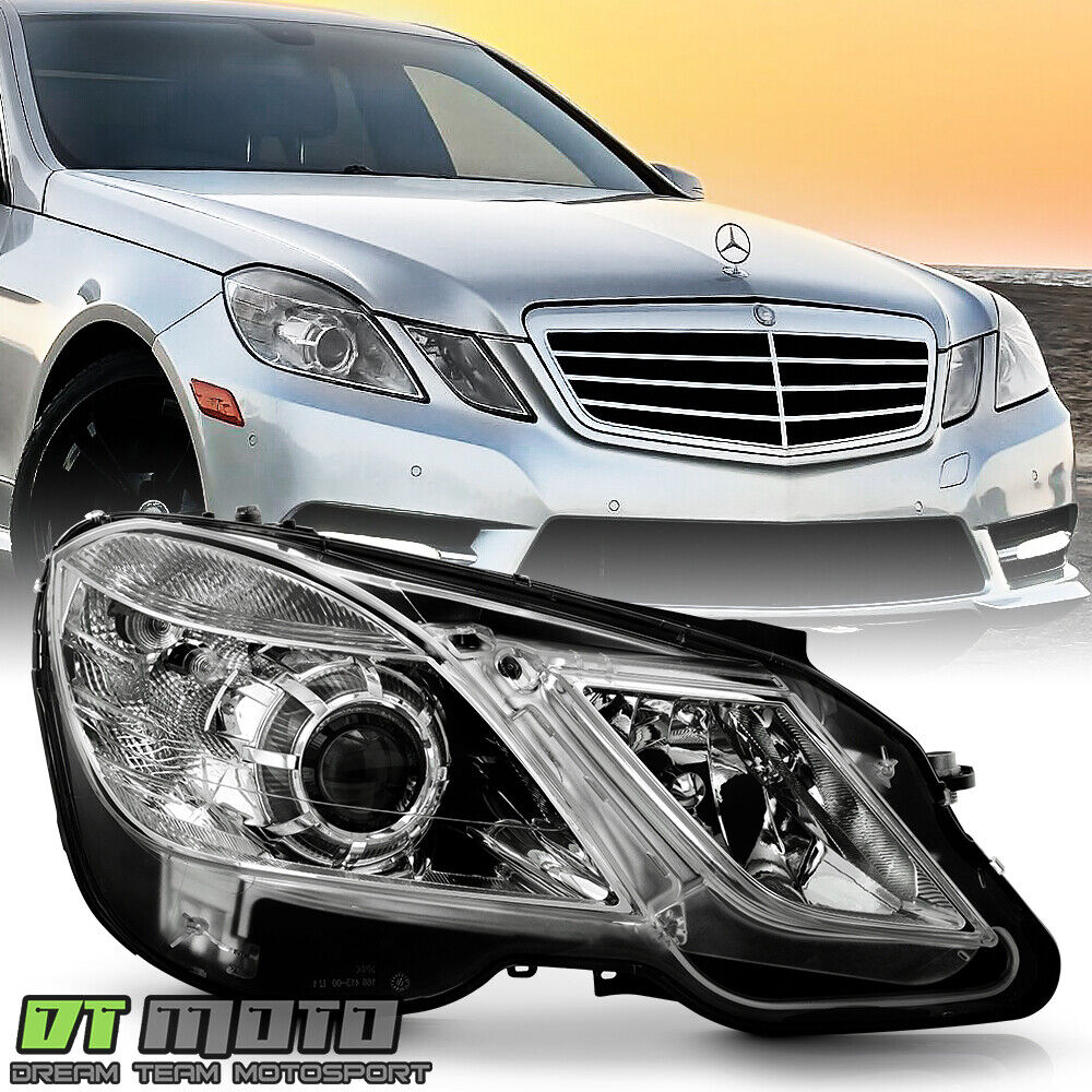 For 2010-2013 Mercedes Benz W212 E350 E550 Halogen Headlight Headlamp-Passenger