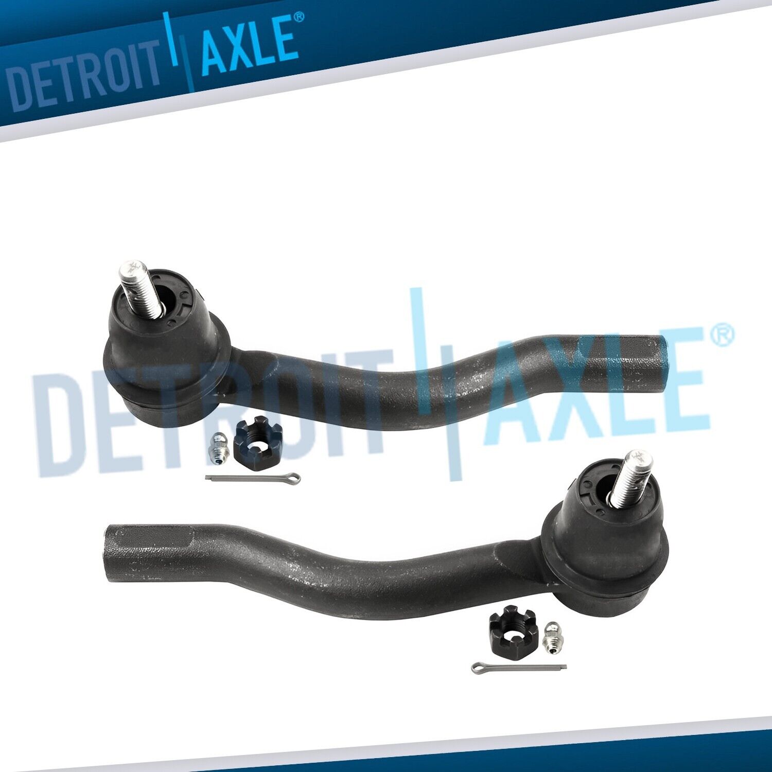 Front Outer Tie Rods for 2012 2013 2014 2015 2016 - 2022 Nissan Versa Note Micra