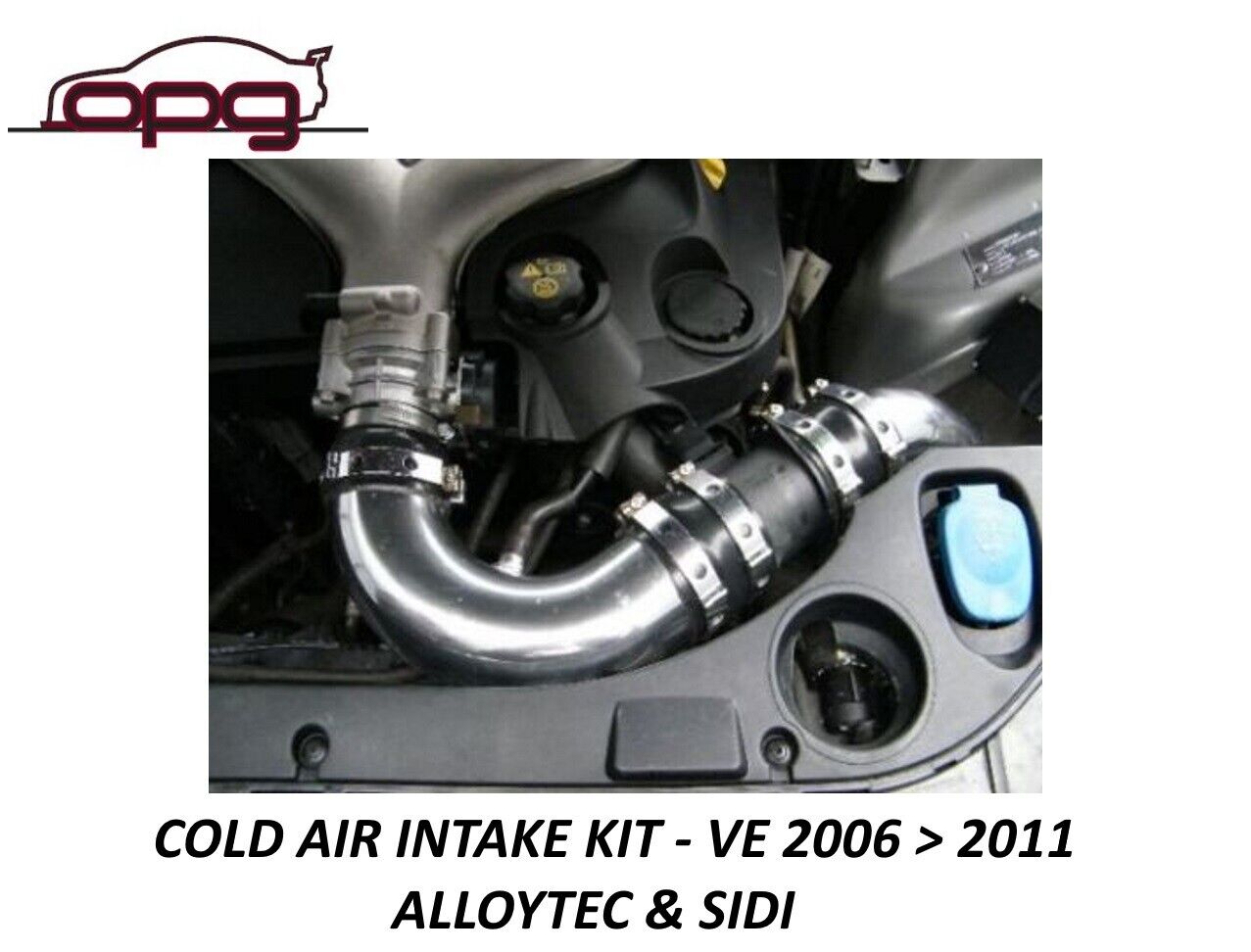 Cold Air Intake Kit for VE V6 Alloytec Some Sidi SV6 Thunder Calais WM 3.0 3.6