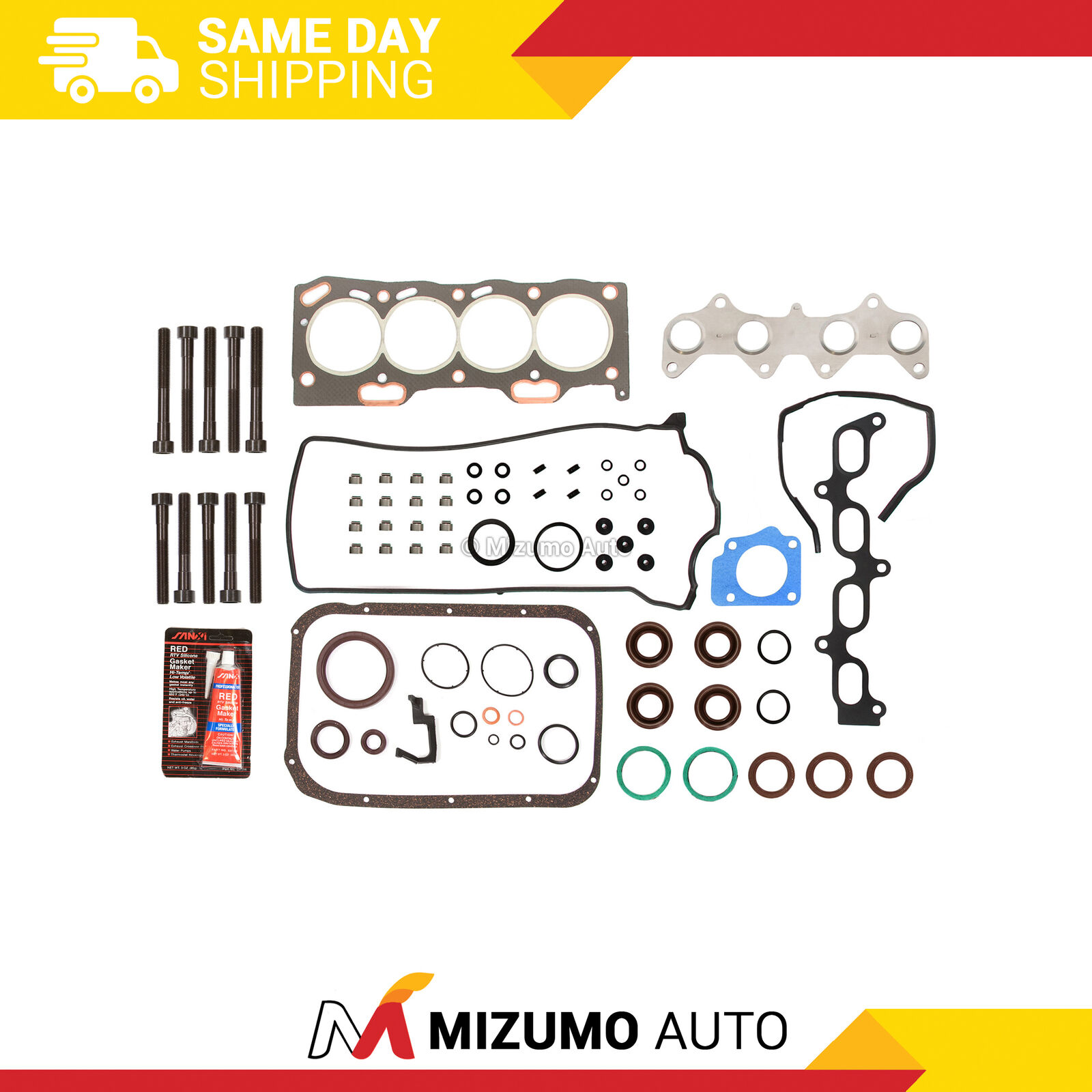 Full Gasket Set Head Bolts Fit 95-98 Toyota Paseo 1.5L DOHC 5EFE