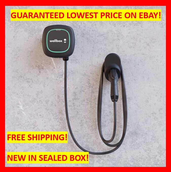 ** NEW 48A Wallbox Pulsar Plus Level 2 Electric Vehicle (EV) Charger LOW PRICE 