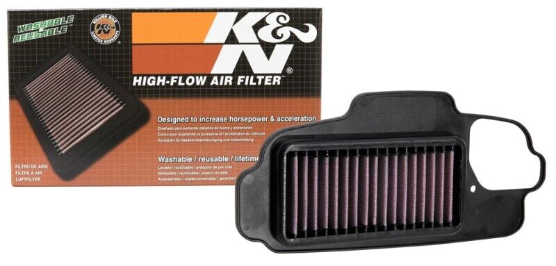 K&N HA-1219 Hi-Flow Air Intake Filters for 2019-2023 Honda Monkey 125cc