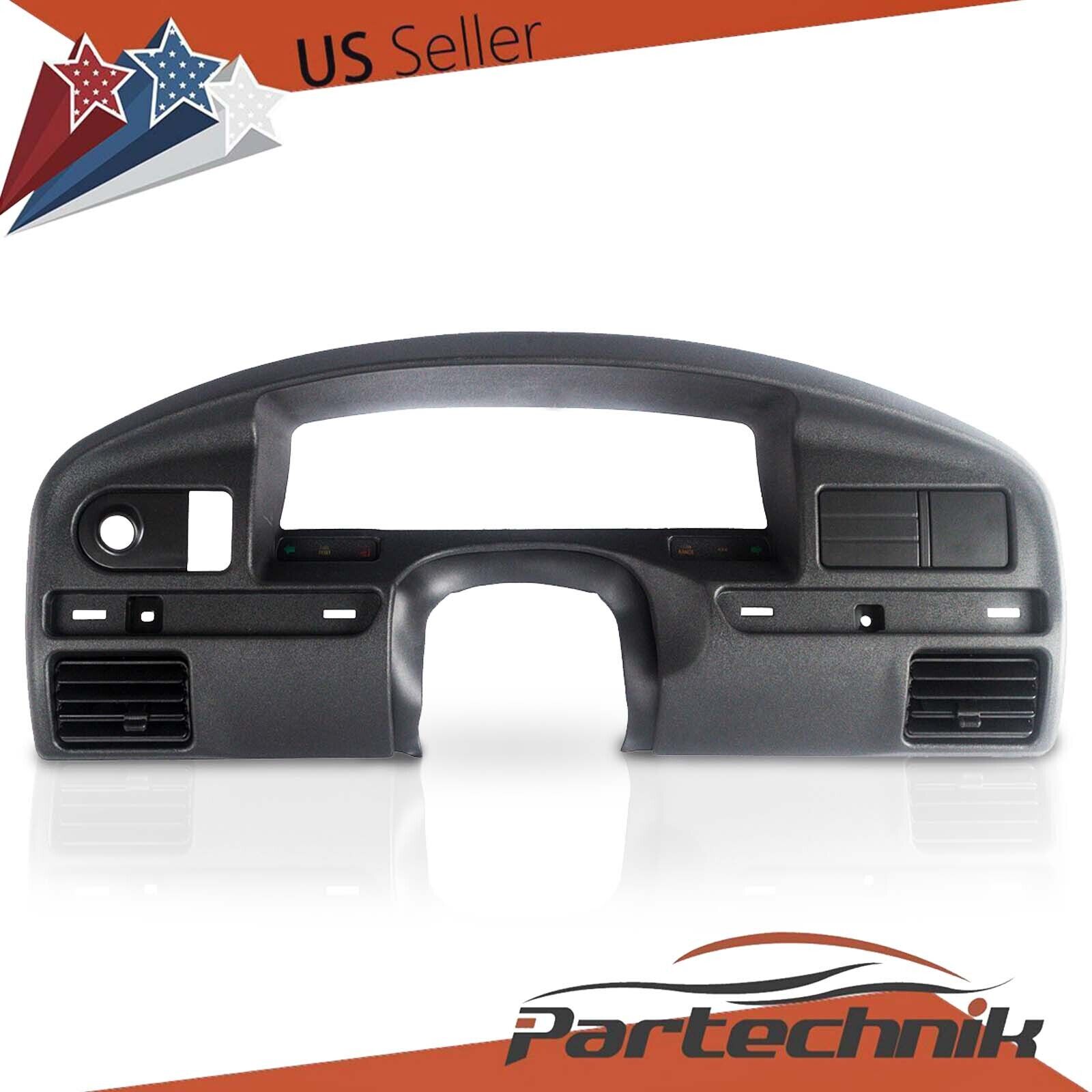 For 1994-1997 Ford F150 F250 F350 GAS Instrument Dash Cluster Bezel  Cover