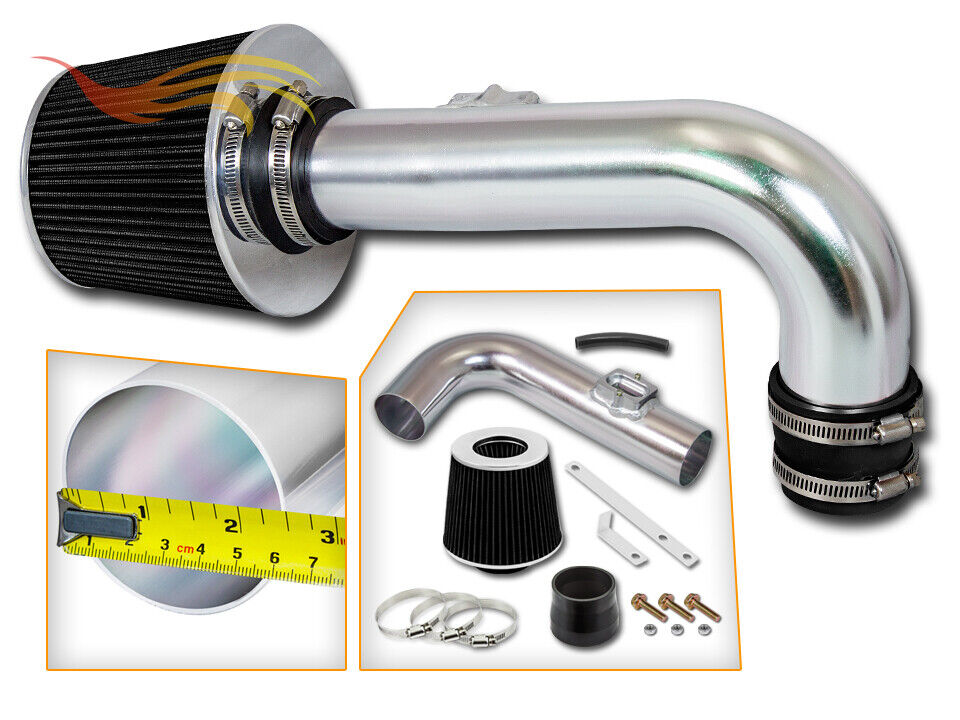 BLACK Ram Air Intake Kit+Filter For 2011-2016 Chevy Cruze/Sonic 1.4L Turbo