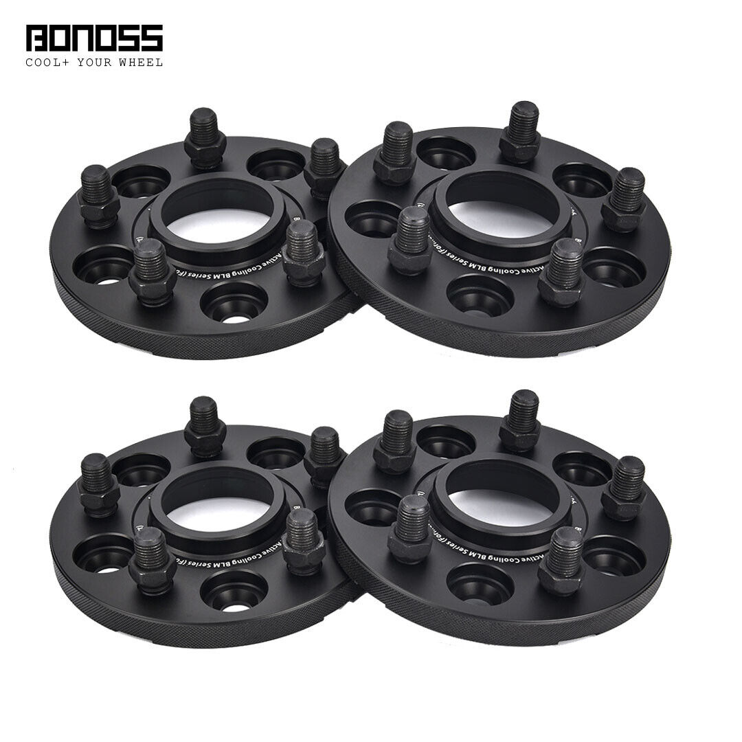 4 15mm Wheel Spacers for Honda Civic Type R 2023 Adapters Lugs Studs 5x120 CB 64