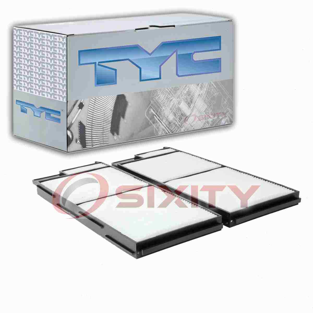TYC 800099P2 Cabin Air Filter for VF-107 PC4908 CF11923 CF1079 CF-107 AF1275 of
