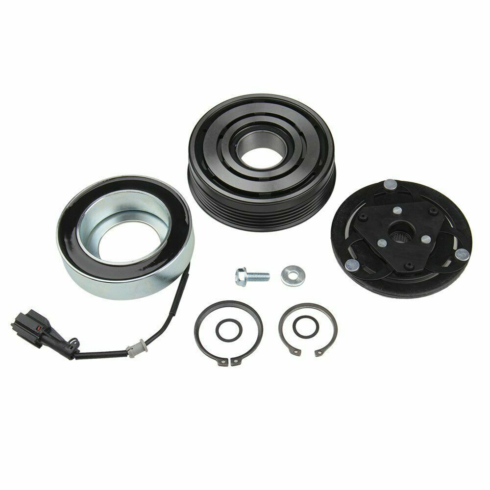 AC COMPRESSOR CLUTCH KIT FITS: 2007-2014 SUBARU FORESTER COIL 4 GROOVE PULLEY